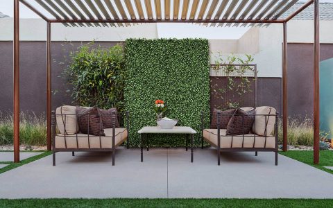 Best Backyard Ideas: Artificial Greenery Panels - EdenVert