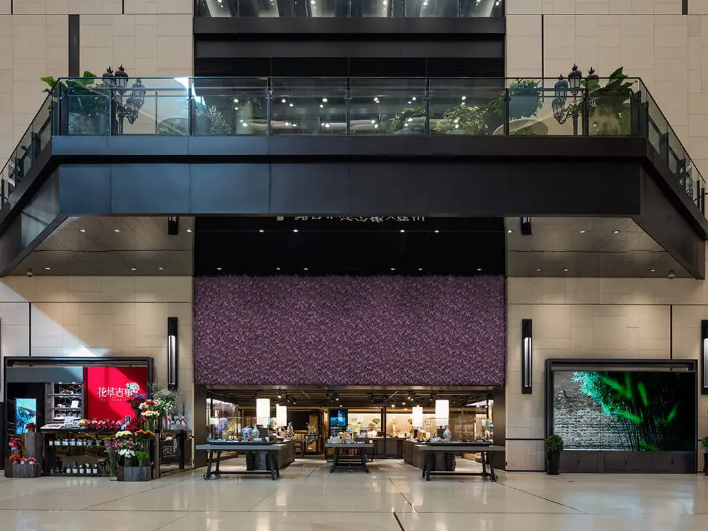 artificial plant wall decor