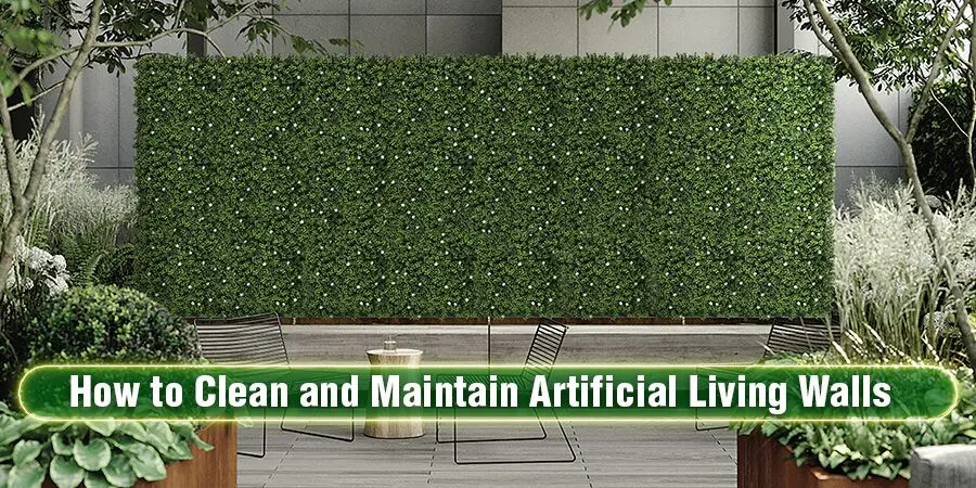 How to Clean and Maintain Artificial Living Walls 1 Artificial Living Walls