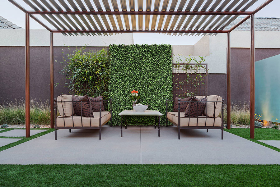 artificial hedging decor