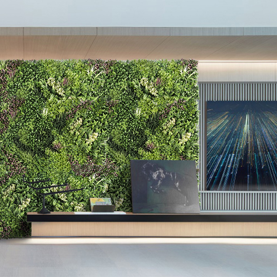 4. living room wall garden