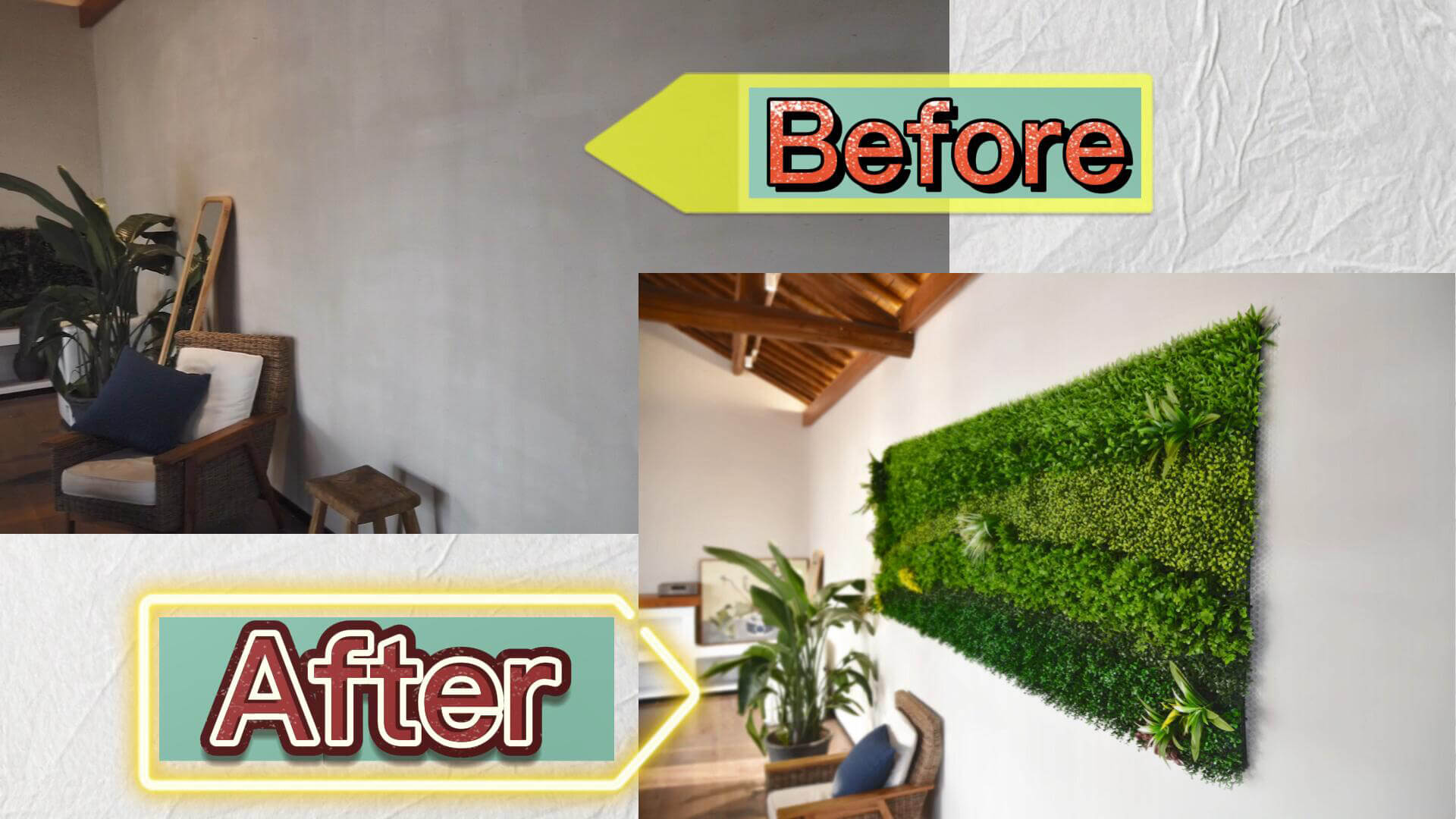 How to Install Artificial Green Wall