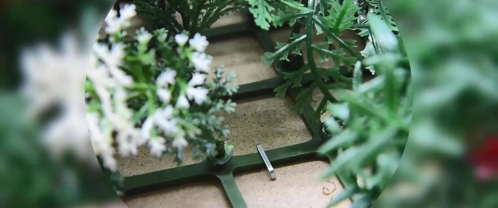 How to Install Artificial Green Wall / Hedge Panels? 6 Install Artificial Hedges on Timber Cladding Wall -step2