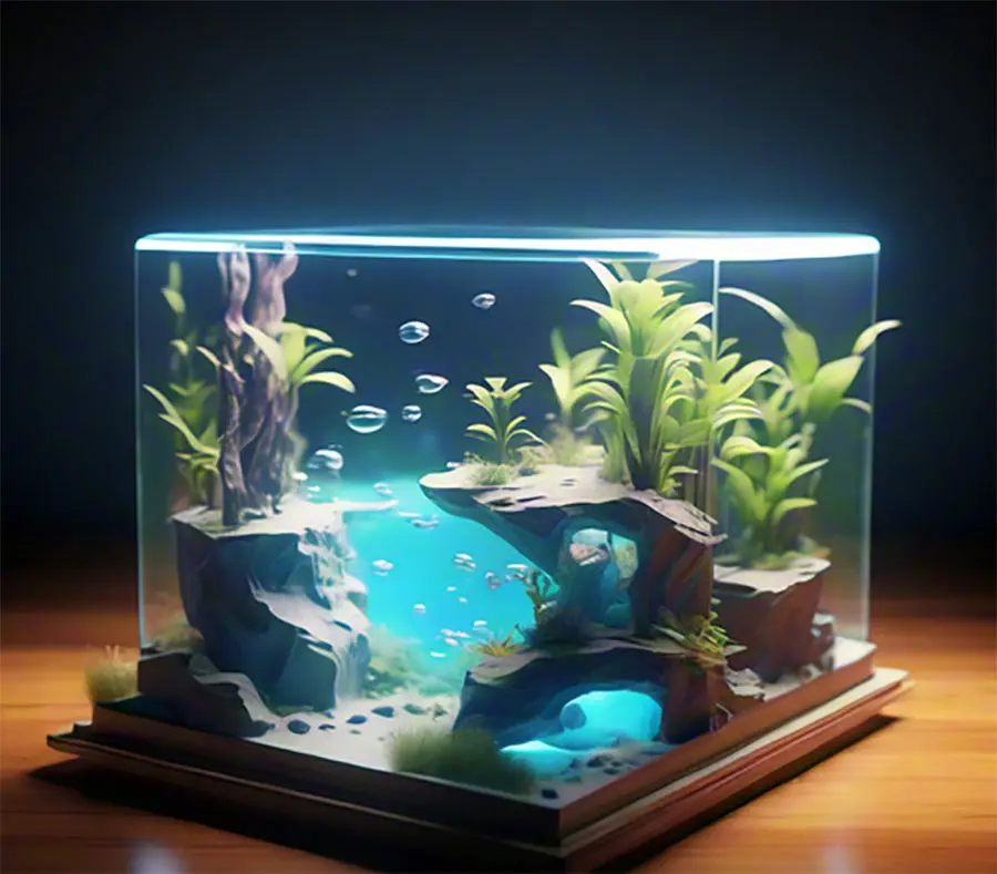 20 Easy Tips for Decorating with Artificial Plants 13 Aquarium Decoration