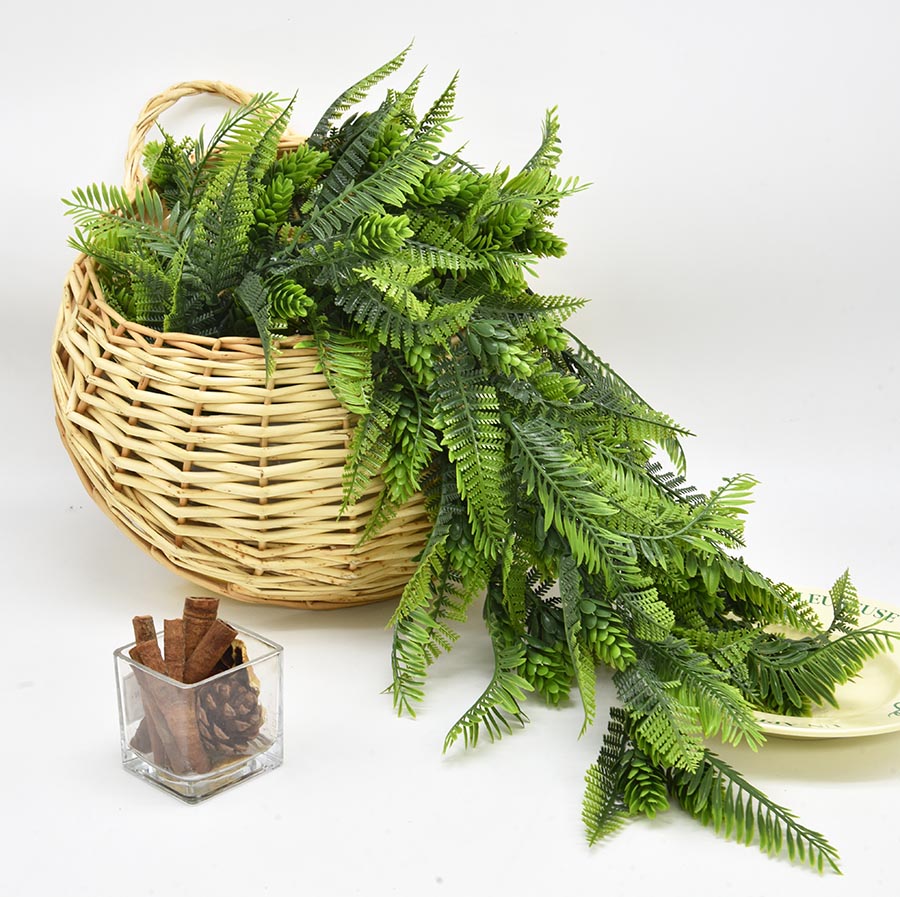 artificial potted fern