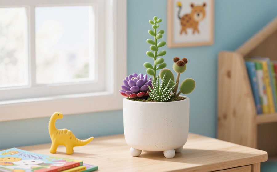 fake succulent