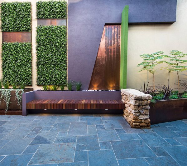 Vibrant Artificial Hedge Walls