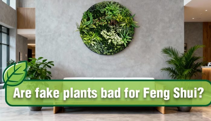 Are fake plants bad for Feng Shui?