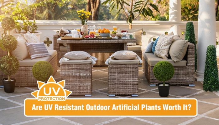 Are UV Resistant Outdoor Artificial Plants Worth It?
