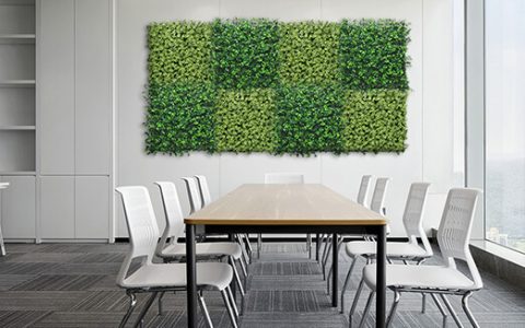 Meeting Room Vertical Garden Wall in Tokyo, Japan