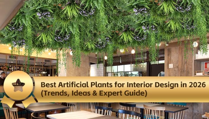 Best Artificial Plants for Interior Design in 2026 (Trends, Ideas & Expert Guide)