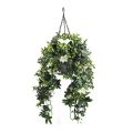 Artificial Hanging Azalea Flower Basket