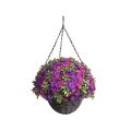 UV Resistant Hanging Artificial Dandelion and Aptenia Basket