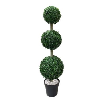 Artificial Topiary Triple Ball Tree