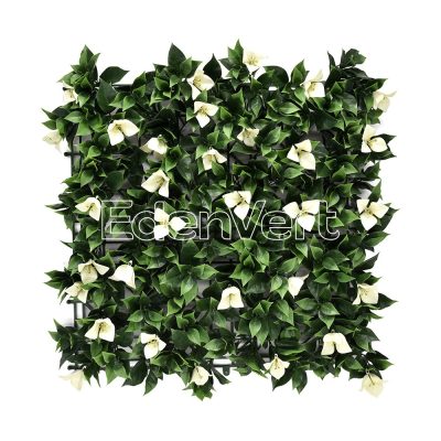 Realistic Faux Bougainvillea Wall Covering