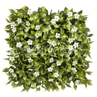 Artificial Sakura (White Cherry Blossom) Wall
