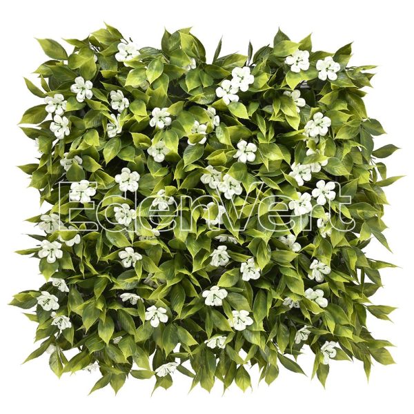 Artificial Sakura (White Cherry Blossom) Wall