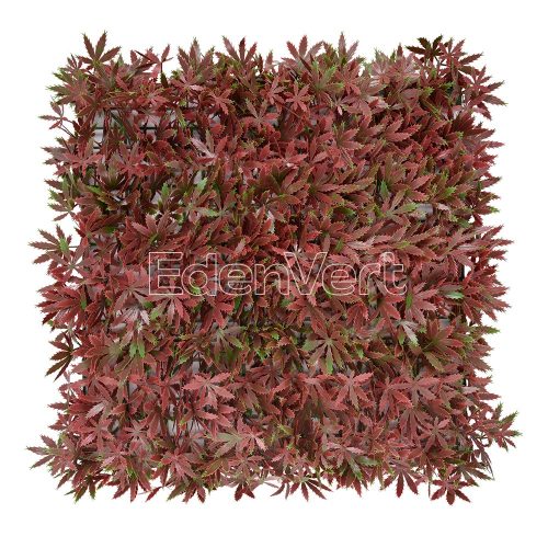 Artificial Hedge Artificial Red Maple Leaf Wall Panel