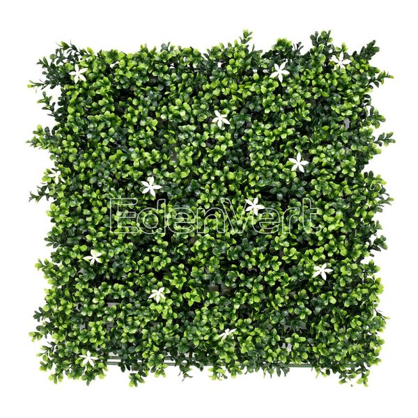 Classic Artificial English Boxwood Hedge Panel