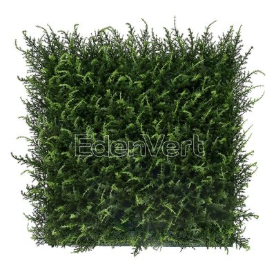 Dense Artificial Pine Grass Wall Panel