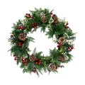 Snowed Pinecone Artificial Christmas Wreath