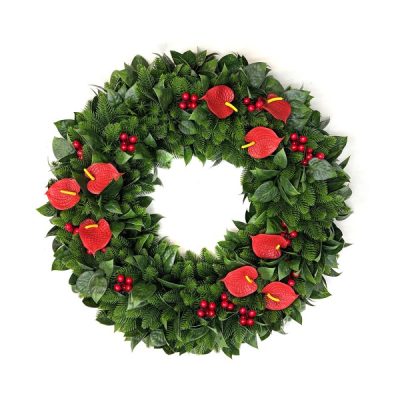 Artificial Christmas Wreaths for Outdoors