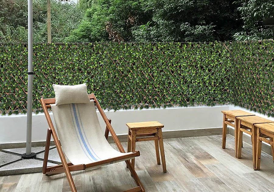 Finding the Most Realistic Artificial Outdoor Plants: What to Look For 4 Expandable Faux Privacy Screen