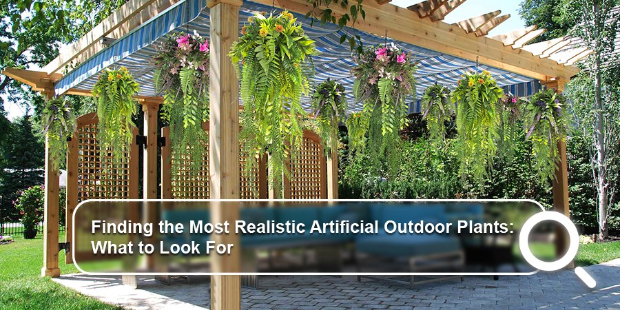 How To Find Most Realistic Artificial Outdoor Plants