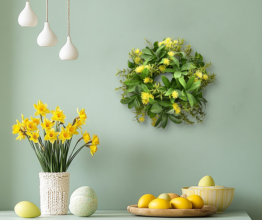 What are the wreath trends for 2026? 3 faux wreath