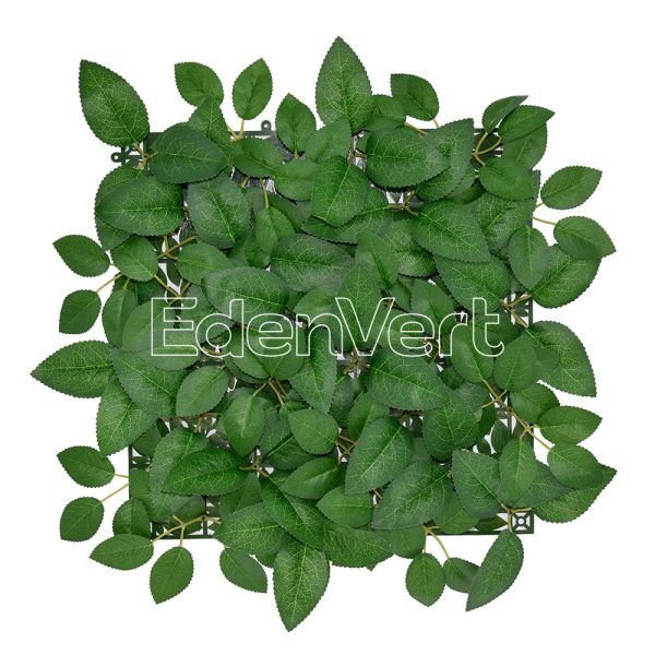 Artificial Rose Leaf Wall Panel
