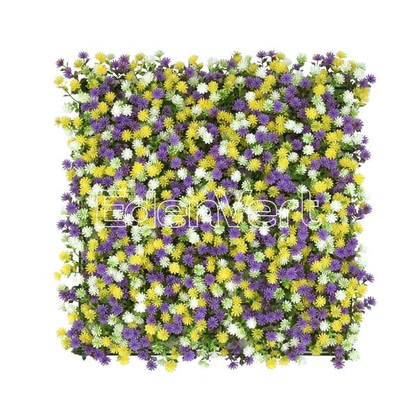 Vibrant Artificial Dandelion Wall Panel