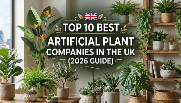 Top 10 Best Artificial Plant Companies in the UK (2026 Guide)