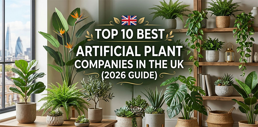Top 10 Best Artificial Plant Companies in the UK