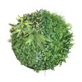 Artificial Leaf Wall Disc for Modern Spaces