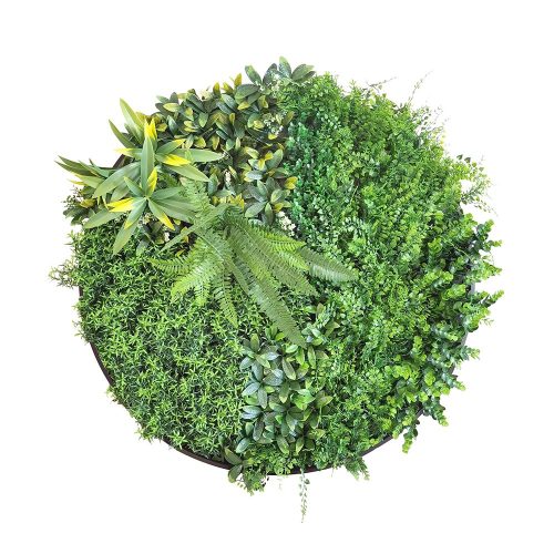  Artificial Leaf Wall Disc for Modern Spaces