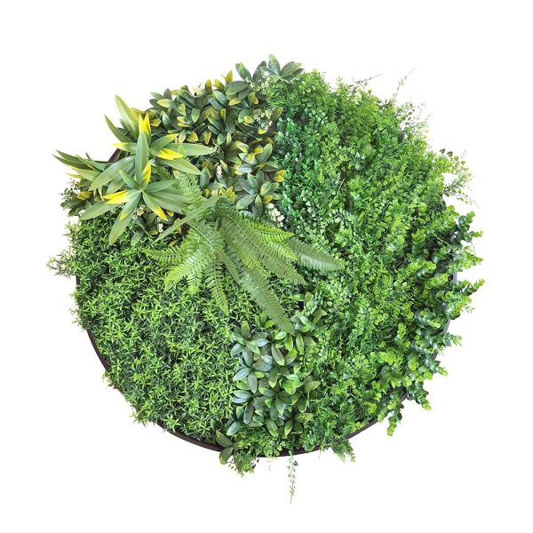 Artificial Leaf Wall Disc for Modern Spaces