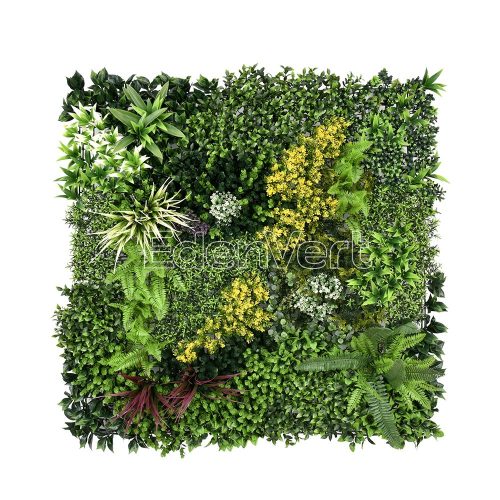 Artificial Vertical Garden Colorful Jungle Artificial Wall