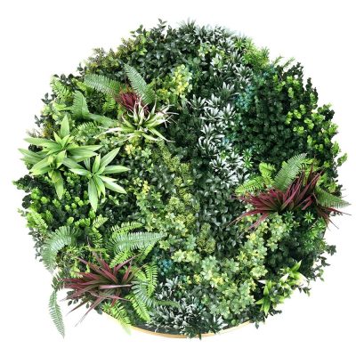 Decorative Artificial Green Wall Disc