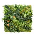 Gold Fruits Artificial Foliage Wall