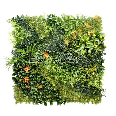 Gold Fruits Artificial Foliage Wall