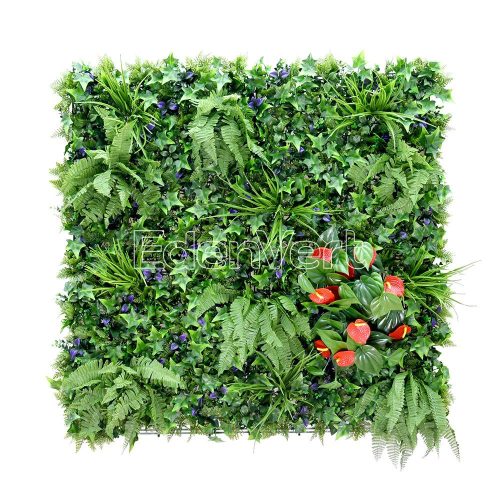 Artificial Vertical Garden Spring Scenery Vertical Green Wall