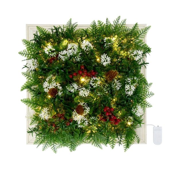 Christmas Greenery Wall Frame