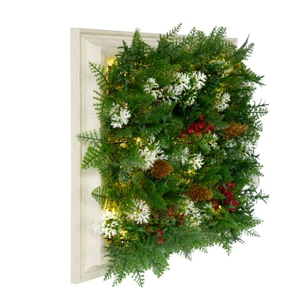 Christmas Greenery Wall Frame