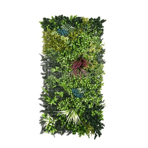 Artificial Vertical Garden Heaven Blue Decorative Garden Wall