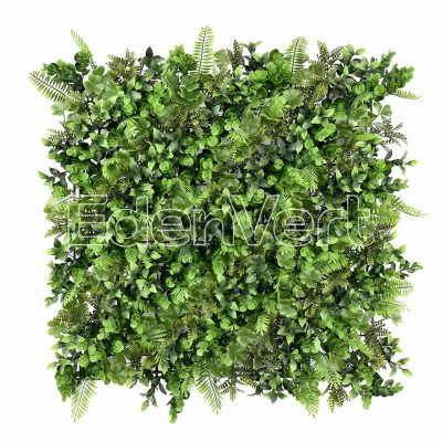 Green Wind Faux Plant Panel