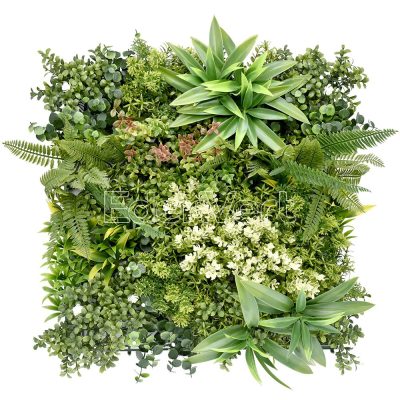 Rhea B 3D Plant Wall Panel