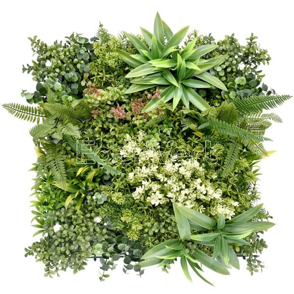 Rhea B 3D Plant Wall Panel