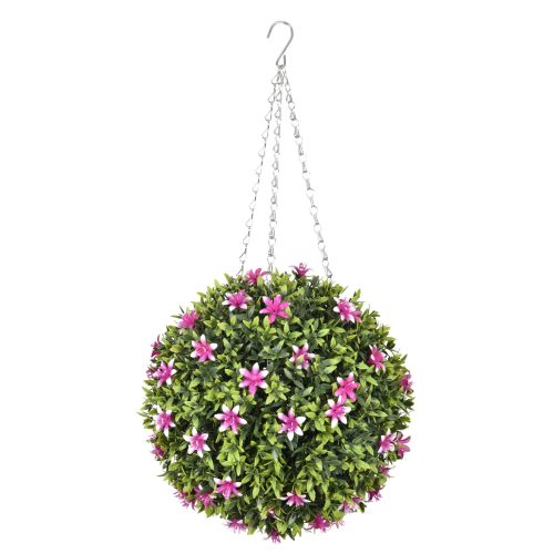Artificial Topiary Balls Aptenia & Lily Garden Topiary Ball