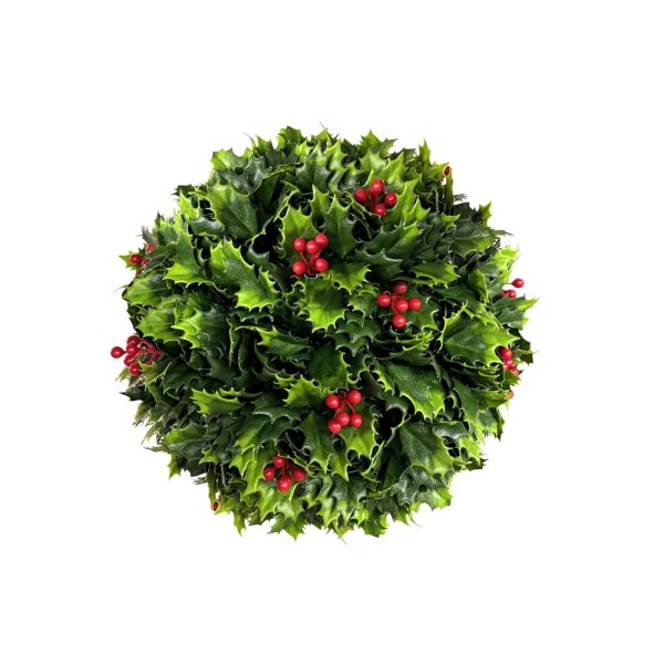 Christmas Holly Berry Plant Ball
