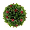 Artificial Christmas Holly Berry Decoration Ball